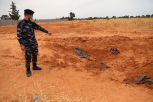 12 bodies dug out of two mass graves in Libya's Tarhouna