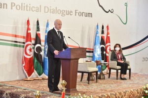 Tunisian President: Libyan dialogue is a new legitimacy away from trusteeship