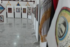 Fine arts exhibition held at Youth Houses of Shahhat Municipality