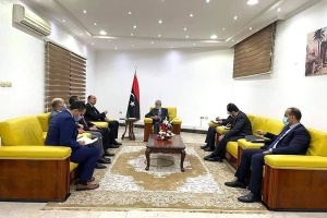 Sayala discusses with Egyptian delegation reopening Cairo's embassy in Tripoli