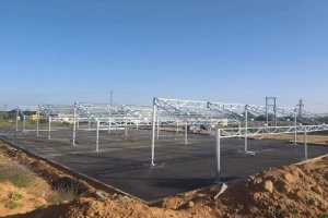 First of its kind in Libya.. parking lot for generating electricity