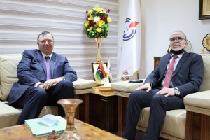 Sanallah reviews expanding cooperation with French TOTAL
