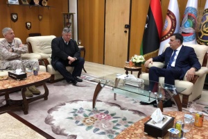 US ambassador to Libya and AFRICOM commander visit Tripoli