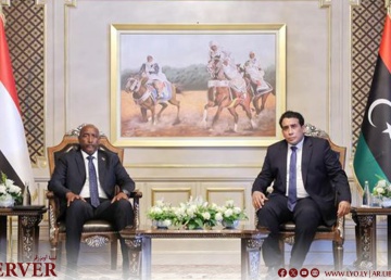 Menfi, Al-Burhan agree to activate agreements between Libya and Sudan