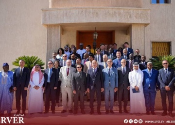 Libya's Acting Foreign Minister meets heads of Foreign missions in Tripoli to discuss latest developments 
