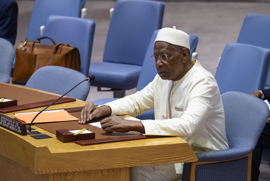 UN envoy to Libya Abdoulaye Bathily