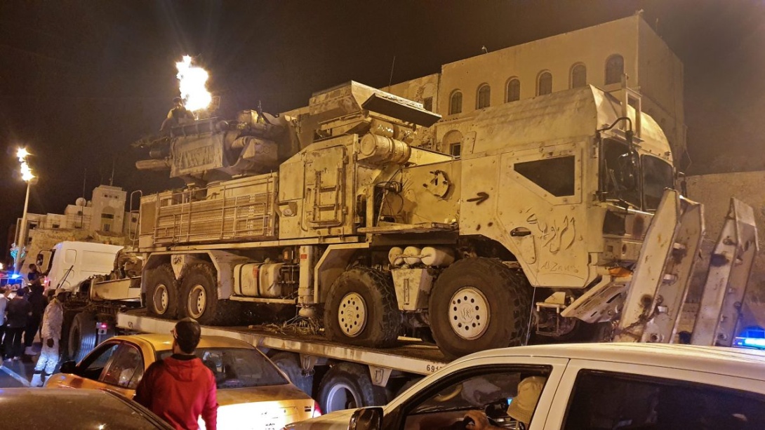  Truck-mounted Russian air defense missile system captured by GNA forces