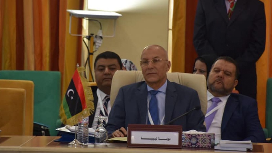Libya's Ambassador to the Arab League, Saleh Al-Shamakh