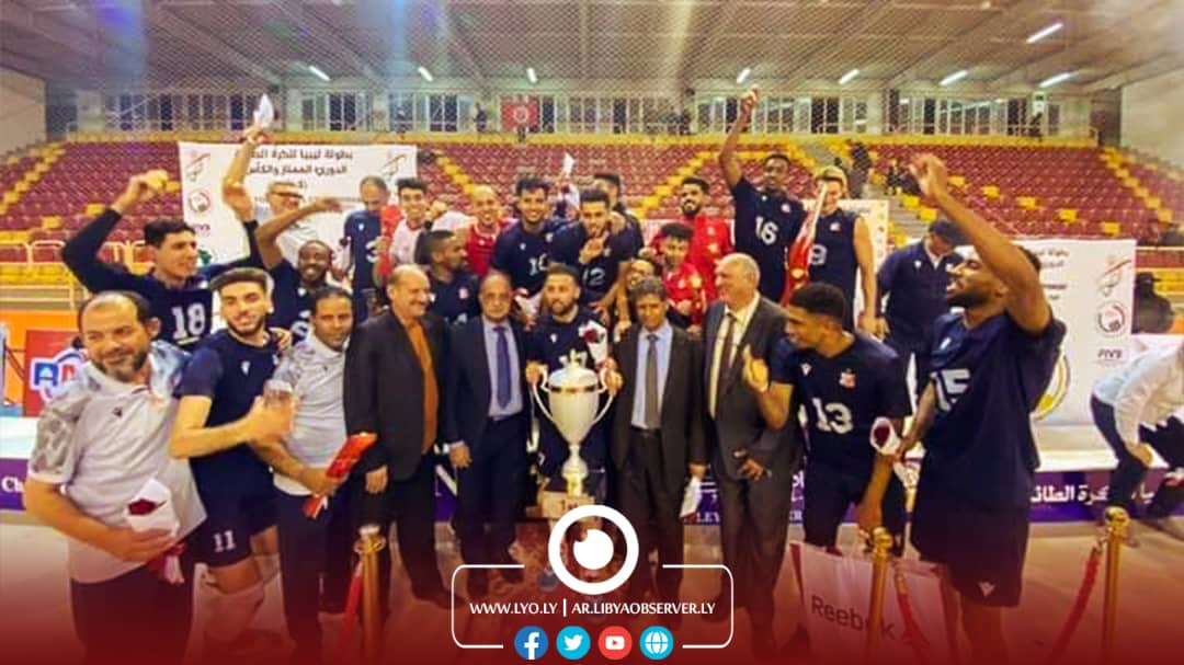 Al-Ahly Benghazi wins Libya Volleyball Cup | The Libya Observer